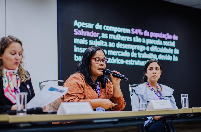 Programa Mulher Salvador é destaque nacional em curso sobre gestão e financiamento de políticas públicas